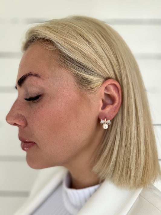 Auskari ar 18k zelta pārklājumu